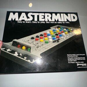 Mastermind Classic Code-Breaking Strategy Board Game by Pressman – Vintage Editi